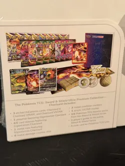 Pokemon TCG Sword and Shield Ultra Premium Collection Charizard Box - Image 3