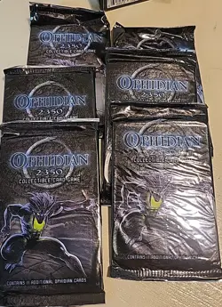 OPHIDIAN 2350 Collectible Card Game CCG 2003 FLEER Lot - Image 4