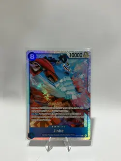 One Piece Card Game🏴‍☠COLOR: BLUE OP14-049 JINBE SR FOIL NM TCG ENGLISH - Image 1