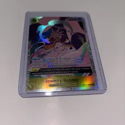 One Piece Card Game Jewelry Bonney OP13-108 SR Foil EN Carrying On His Will NM - Image 1