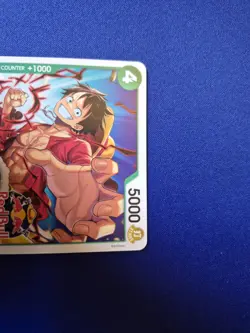 Monkey.D.Luffy Red Bull Double Don!! PRB02-005 One Piece Promo Card - Image 2