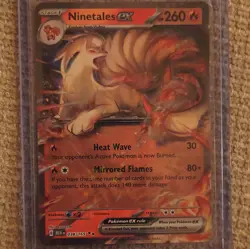 Pokemon TCG Sv2a Card 151 Ninetales ex 038/165 Holo Double Rare Japanese HP 260 - Image 1
