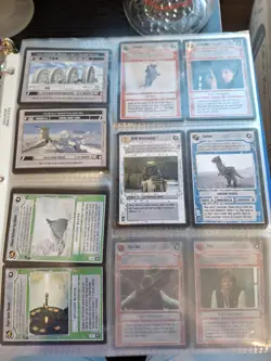 Vintage 1995, 1996 Star Wars Decipher Ccg Card Game Lot Of About 275 Cards - Image 1
