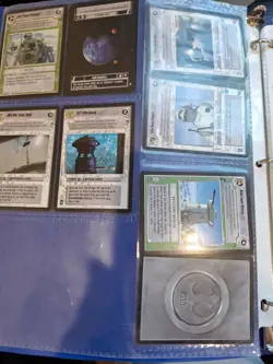 Vintage 1995, 1996 Star Wars Decipher Ccg Card Game Lot Of About 275 Cards - Image 2
