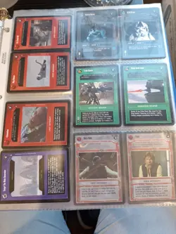 Vintage 1995, 1996 Star Wars Decipher Ccg Card Game Lot Of About 275 Cards - Image 3