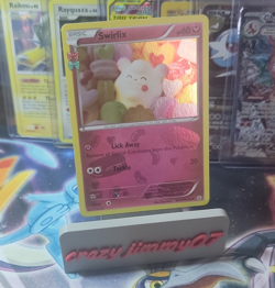 Pokemon Swirlix RC19/RC32 Holo Radiant Collection Uncommon Card English 2016 - Image 1