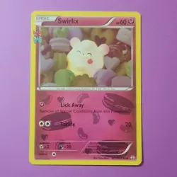 Pokemon Swirlix RC19/RC32 Holo Radiant Collection Uncommon Card English 2016 - Image 3