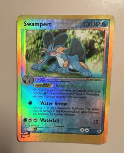 🌊 Swampert 23/109 Ruby and Sapphire Reverse Holo Pokemon Card! - Image 1