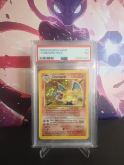 Charizard 1999 Base Set Holo - 4/102 - PSA 7 - NM - Pokemon TCG Card English - Image 4