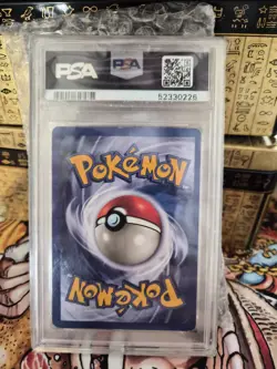 Pokemon TCG Charizard Card 4/102 WOTC 1999 Rare Holo Base Set PSA 7 - Image 3