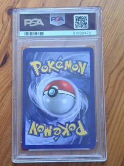 Pokemon TCG Charizard Card 4/102 WOTC 1999 Rare Holo Base Set PSA 8 - Image 2