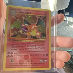 Pokemon TCG Charizard 4/102 Base Set Holo Rare 1999 English Card - Image 2