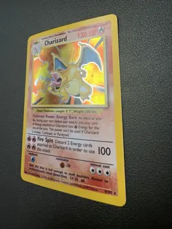 Pokemon TCG Charizard Holo Card Base Set, 4/102 - Image 4
