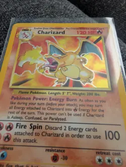 Pokemon TCG Charizard Holo Card Base Set, 4/102, Rare - Image 3