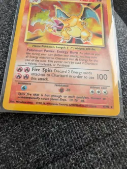 Pokemon TCG Charizard Holo Card Base Set, 4/102, Rare - Image 4
