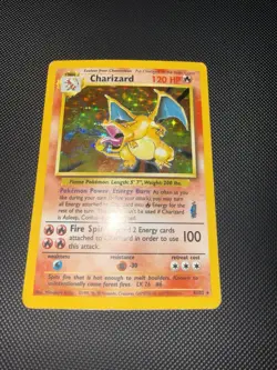 Pokemon TCG Charizard Holo Card Base Set, 4/102 - Image 2
