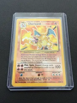Pokemon TCG Charizard Holo Card Base Set, 4/102 - Image 5