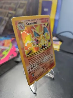 Pokemon TCG Charizard Holo Card Base Set, 4/102 - Image 3