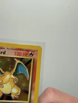 Pokemon TCG Charizard Card 4/102 WOTC 1999 Rare Holo Base Set - Image 5