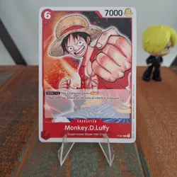 Monkey D Luffy Pre-Errata P-001 Promotion Pack 2022 One Piece Promo - Image 1