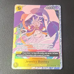 Bandai Jewelry Bonney OP13-108 Character Holo Rare 10000 Power ENG - Image 1