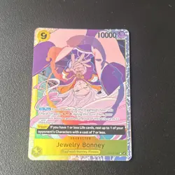 Bandai Jewelry Bonney OP13-108 Character Holo Rare 10000 Power ENG - Image 2