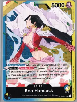 Boa Hancock OP14-041 Leader The Azure Sea's Seven One Piece Near Mint - Image 1