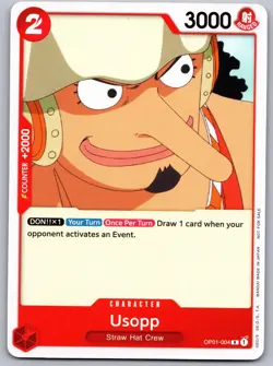 USOPP OP01-004 R ROMANCE DAWN ONE PIECE NM/M - Image 1