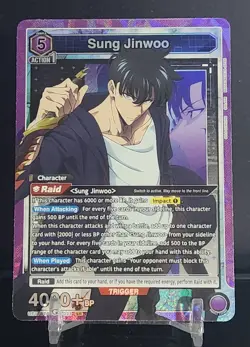 SUNG JINWOO SR UE17BT/SLG-1-021 UNION ARENA SOLO LEVELING NM - Image 1