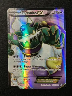 Pokemon Card - Tornadus EX (Full Art) - Dark Explorers 108/108 Holo Ultra Rare - Image 1