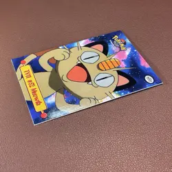 TV11 #52 MEOWTH TOPPS Series 1 Non-Holo Pokemon Card - Image 3
