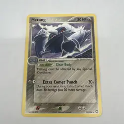 Metang 35/108 EX Power Keepers English Pokemon Card LP - Image 1