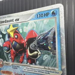 Crawdaunt EX Holon Phantoms Holo Ultra Rare Card 99/110 HP condition - Image 4