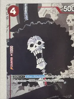 One Piece - Premium Collection 25th Edition - Brook - OP01-022 Alt Art (1 Card) - Image 3