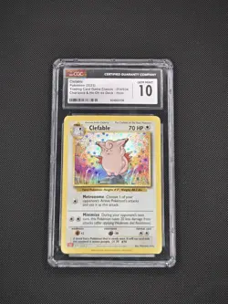 CLEFABLE Pokemon 2023 Trading Card Game Classic 014/034 Holo CGC GEM 10 - Image 1