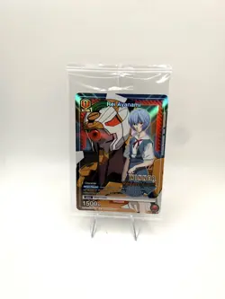 Rei Ayanami EVA-1-070 Winner Promo Union Arena Card EVANGELION English - Image 1