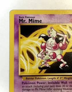 Mr. Mime - 22/64 - WOTC Jungle Set Regular Rare Pokemon Card - LP - Image 3