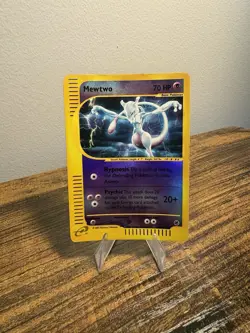 Pokemon Mewtwo Reverse Holo E-Reader Expedition Card 20/165 - Image 1