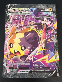 Morpeko V-UNION Oversized Jumbo Pokemon Card - Image 1