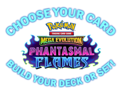 Pokemon TCG ME02 PHANTASMAL FLAMES: Choose Your Card. Normal, Holo, Reverse Holo - Image 1