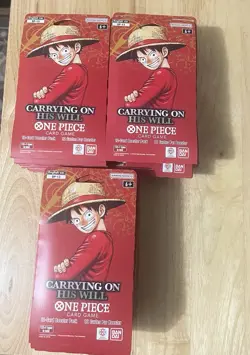 Bandai One Piece Card Game OP-13 Carrying On His Will 45 Sleeved Booster packs - Image 3