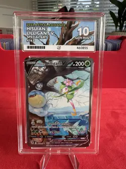 Pokemon TCG Astral Radiance Hisuian Lilligant V Card 163/189 Ace 10 - Image 1