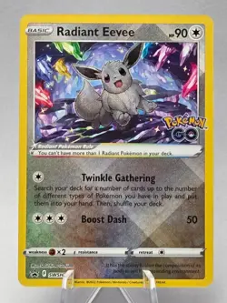 Radiant Eevee SWSH230 SWSH: Sword & Shield Promo Cards Holo - Image 1