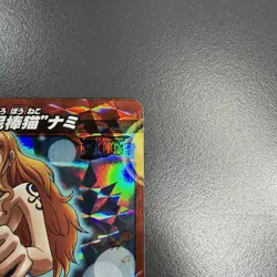 Miracle Battle Carddass Card Nami Promo OP 41 Holo Prism ONEPIECE CCG - Image 3