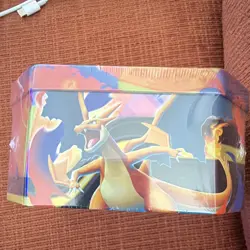 Pokemon TCG Mega Charizard Tin Sealed Metal Box w/ English Promo Card Age 6+ - Image 3