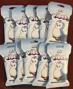 Vibes TCG Sleeved Booster Pack Trading Card Game New Sealed Lot Of 10 - Image 1