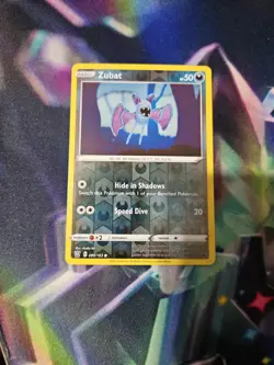 Zubat 89/163 Battle Styles Reverse Holo Common Pokemon Card Pokemon Asako Ito - Image 2