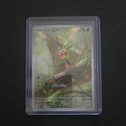 Pokemon TCG Chespin 87/86 Chaos Rising Illustration Rare Holo Card NM - Image 1