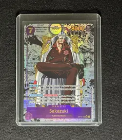 Bandai One Piece Card Game The Time of Battle OP-16-065 Sakazuki Manga English - Image 1