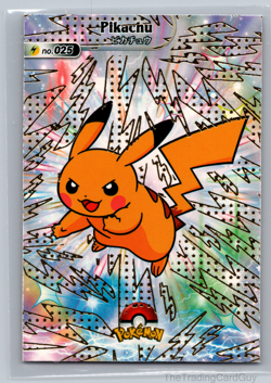 HANDCUT PIKACHU 025 Pokemon Shiny Database Card (Unreleased) - Peru - Image 1